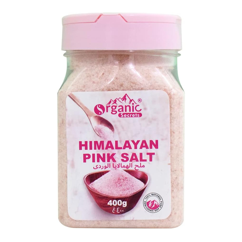 ORGANIC SECRETS HIMALAYAN PINK SALT 400GMX2