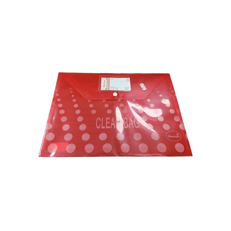 FLAMINGO CLEAR BAG 150MIC