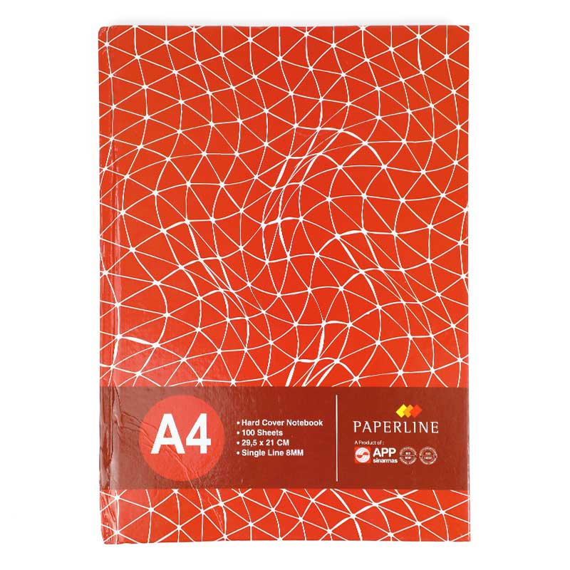 P/LINE A4 H/COVER 100SHT