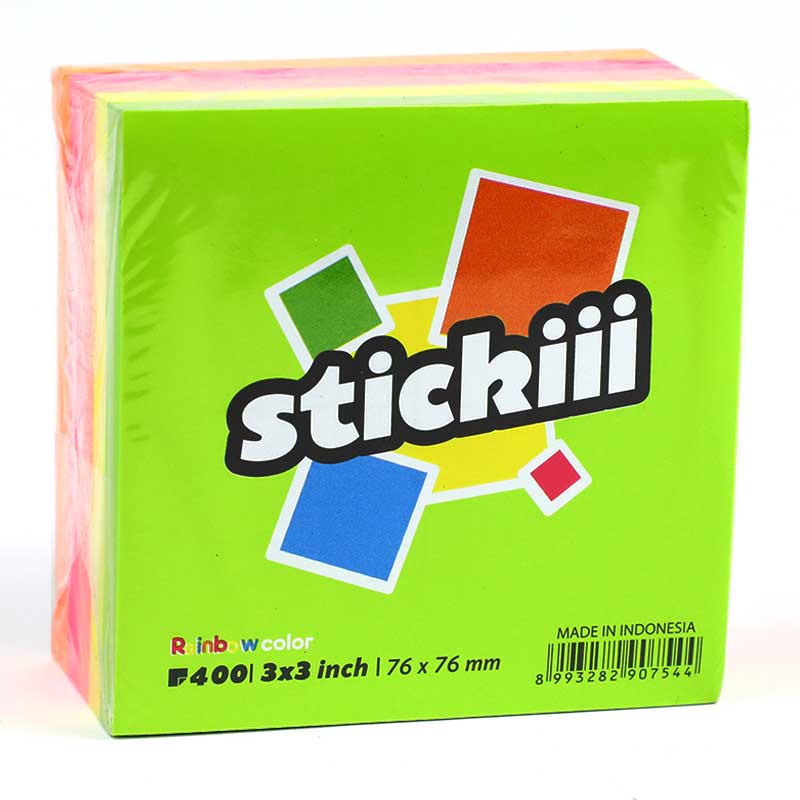 STICKY NOTE RAINBOW COLOR 400