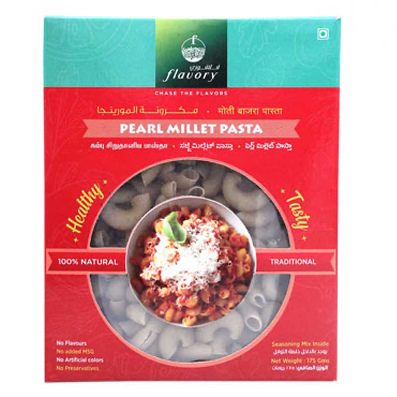 FLAVORY PEARL MILLET PASTA 180GM