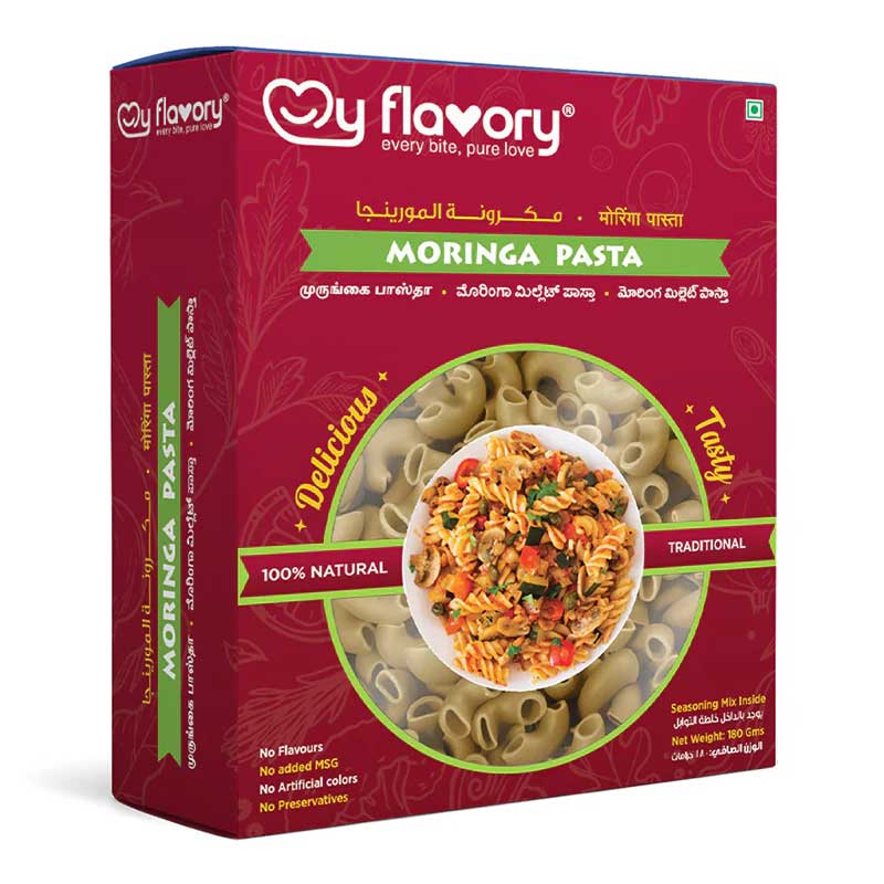 FLAVORY MORINGA MILLET PASTA 180GM