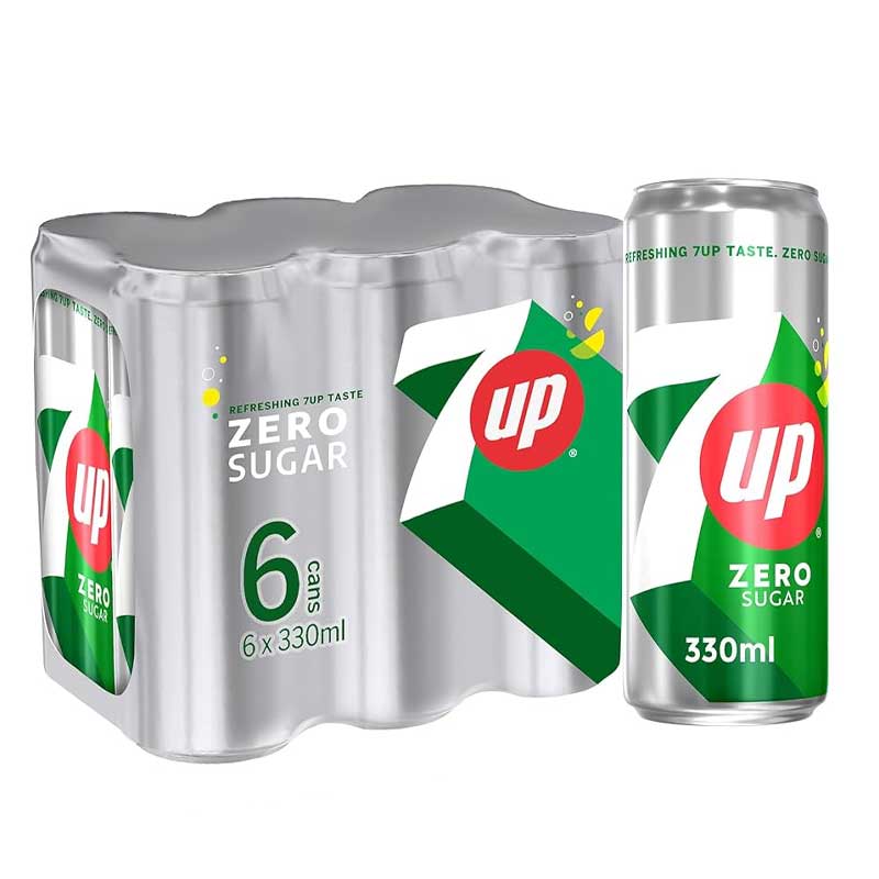 7UP DIET 330ML CAN