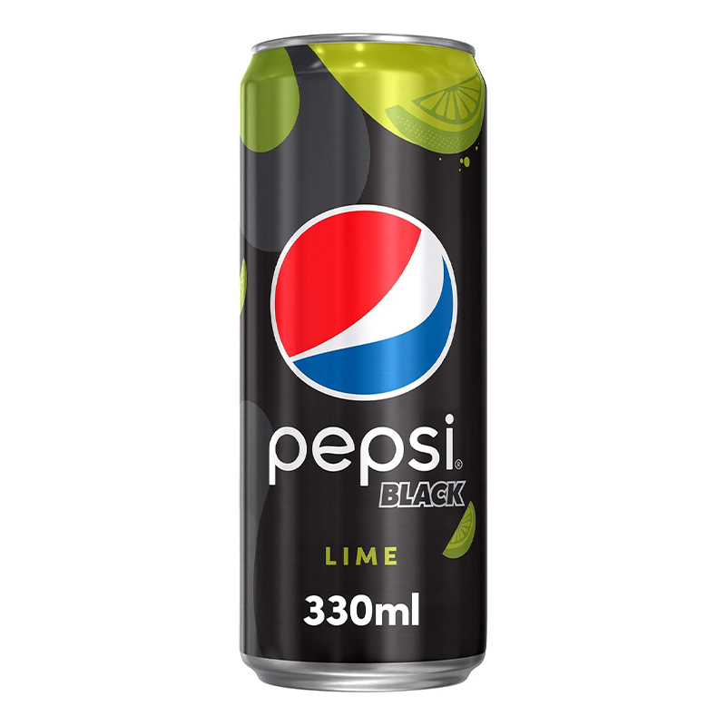 PEPSI BLACK LIME 330ML