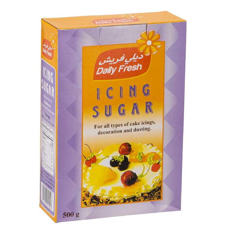 D/F ICING SUGAR POUCH 500GM