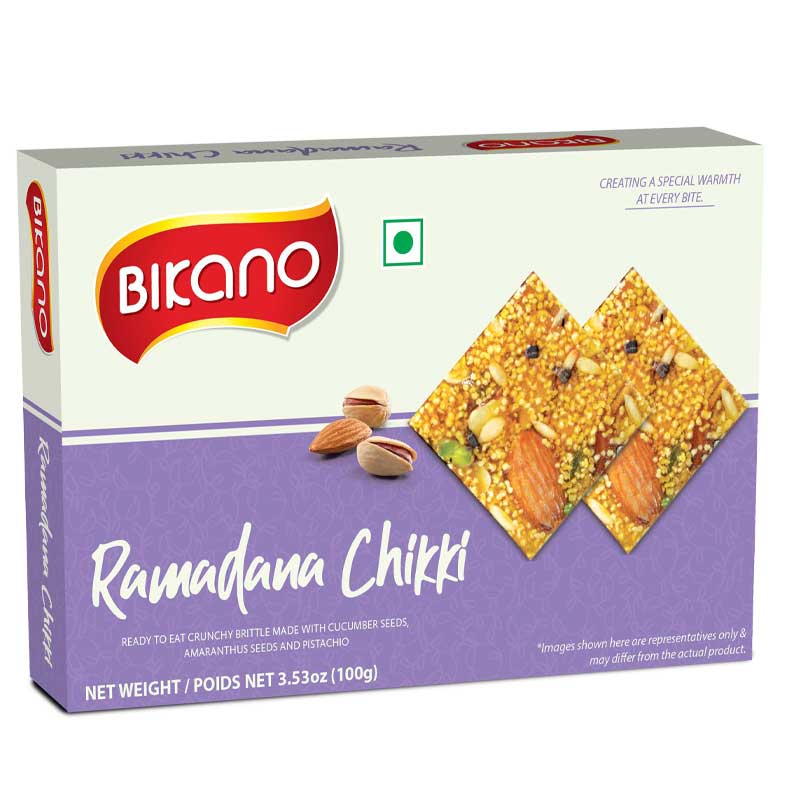 BIKANO SWEET CHIKKI RAMADANA 100GM