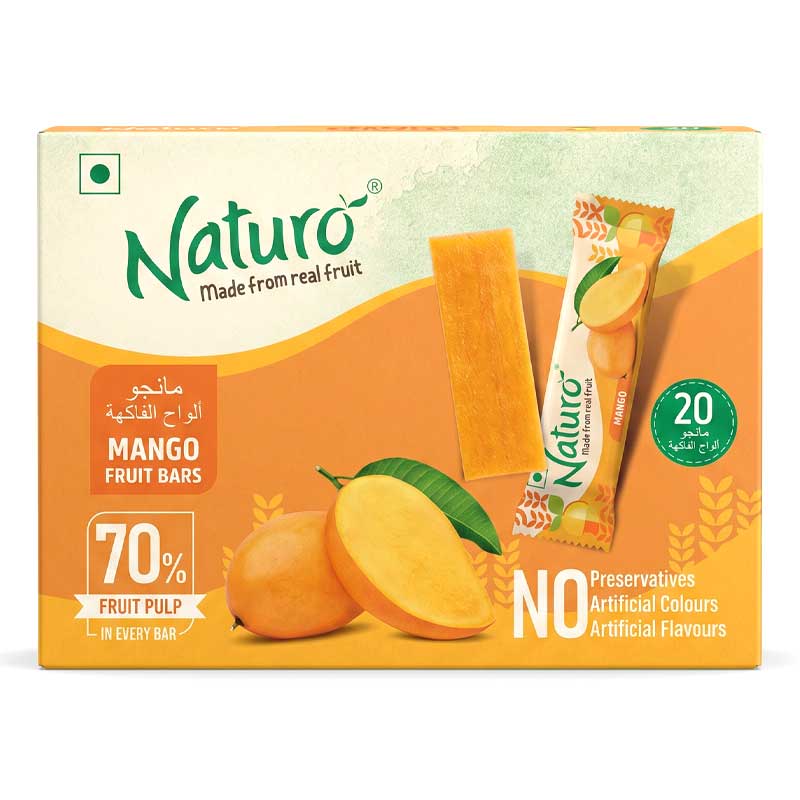 NATURO MANGO FRUIT BARS 7GM