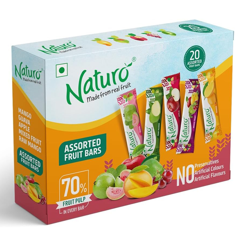 NATURO ASSORTED BAR 20X7GM