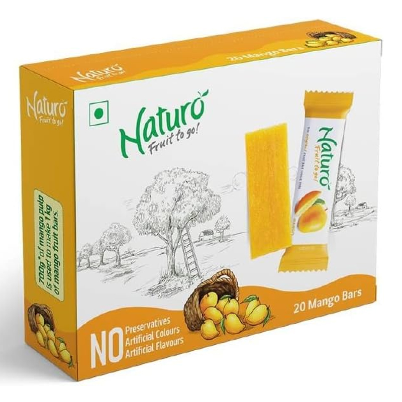NATURO MANGO FRUIT BAR 6X7GM
