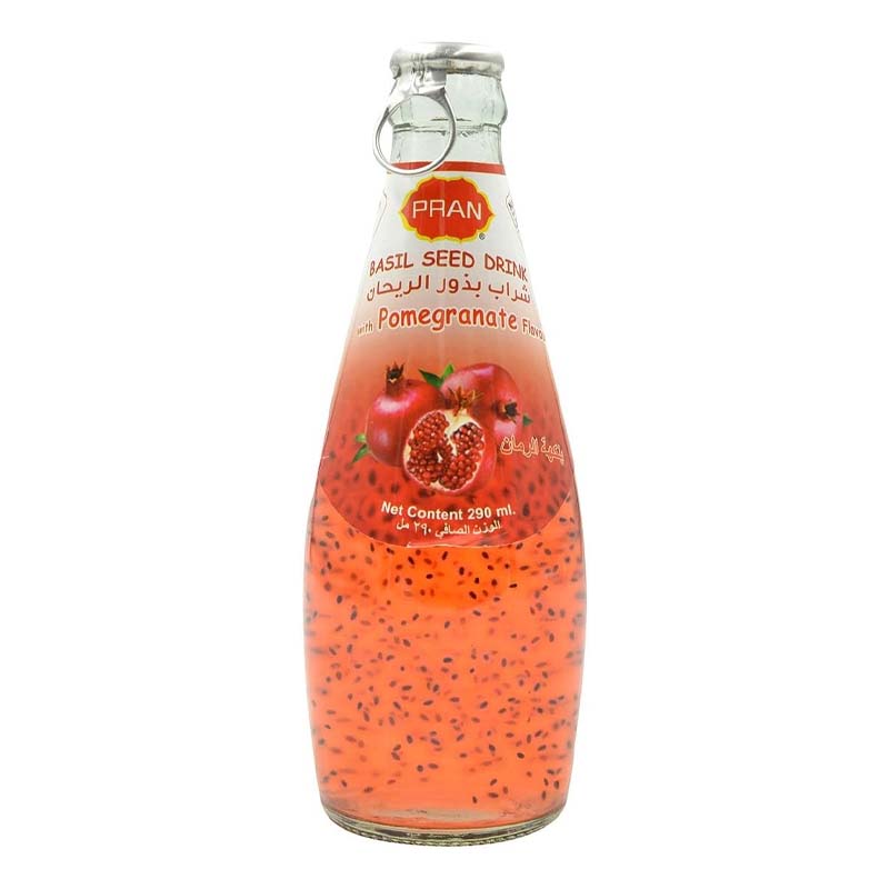PRAN BASIL SEED POMEGRANATE 290ML