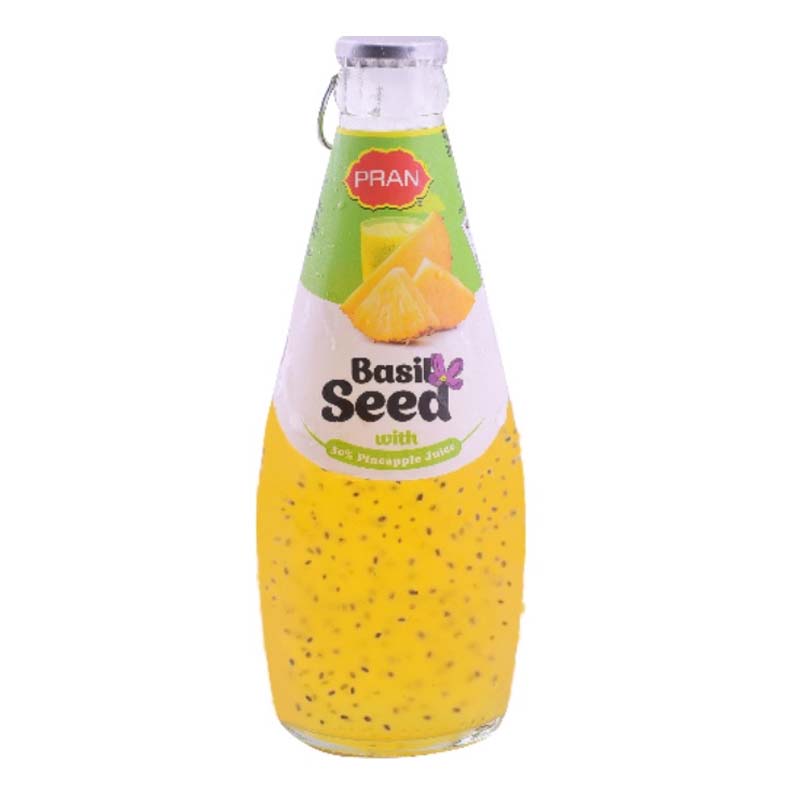 PRAN BASIL SEED PINEAPPLE 290ML