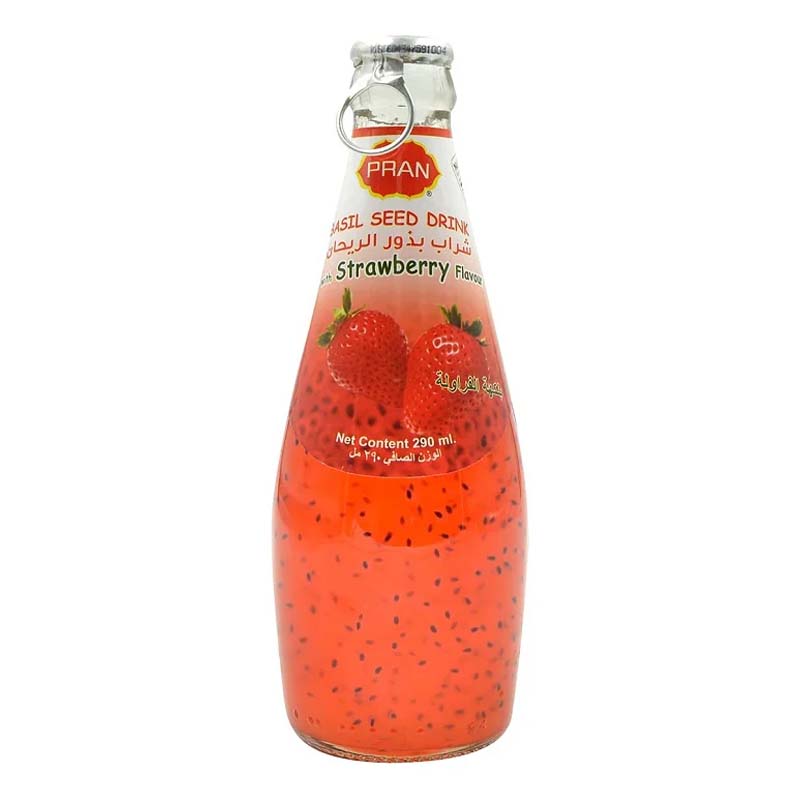 PRAN BASIL SEED STRAWBERRY 290ML