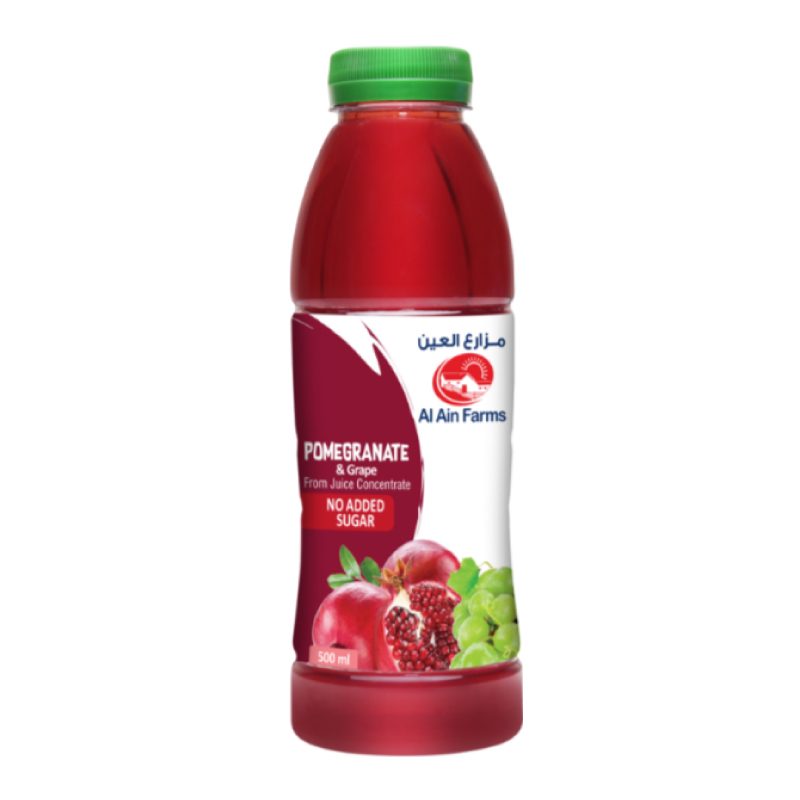 AL AIN JUICE POMEGRANATE&amp;GRAPE NECTAR 500ML