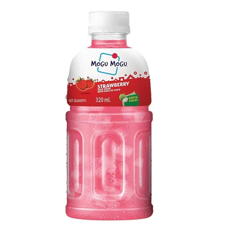 MOGU MOGU STRAWBERRY FLVR 320ML