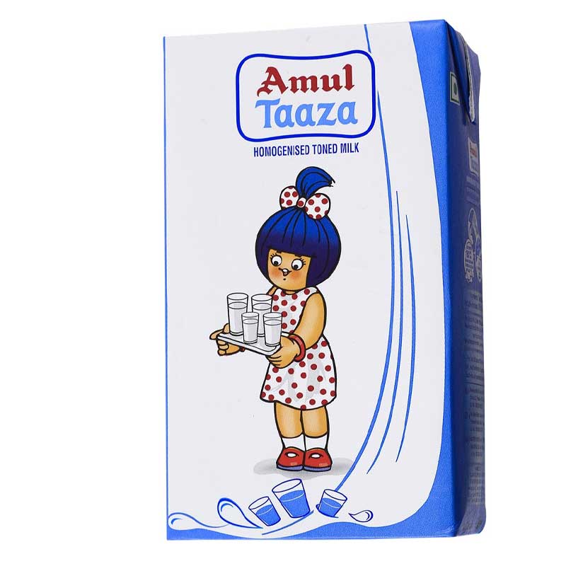 AMUL MILK UHT TAZA 1LT