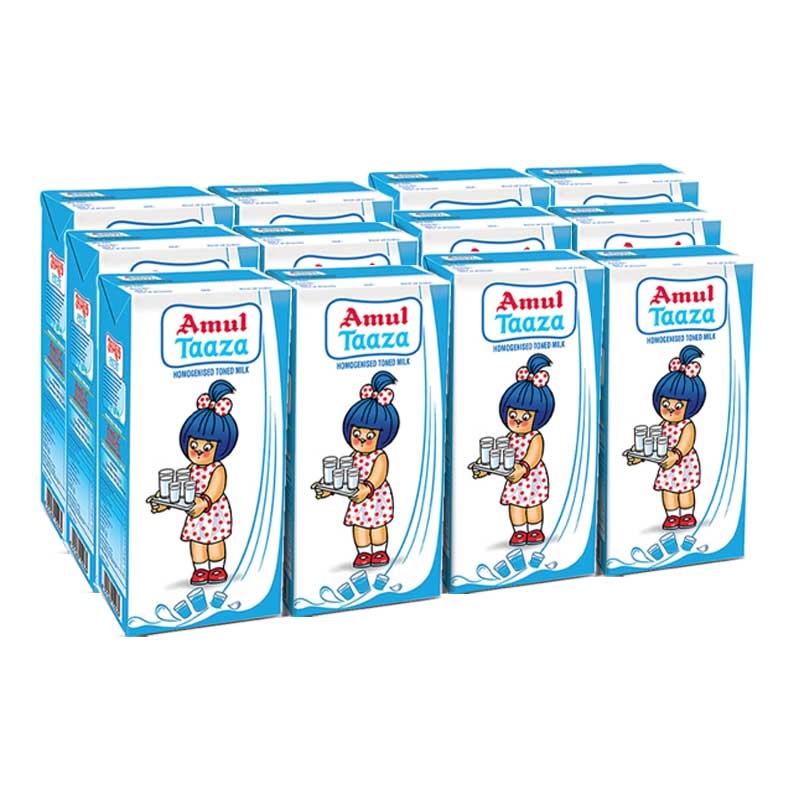 AMUL MILK UHT TAZA 1LT