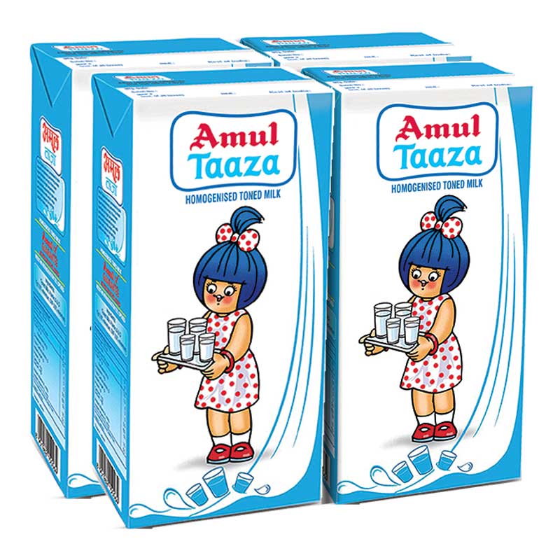 AMUL MILK UHT TAZA 1LT