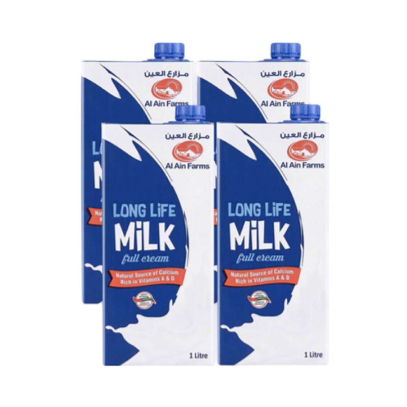 AL AIN FULL CREAM MILK 1LTR