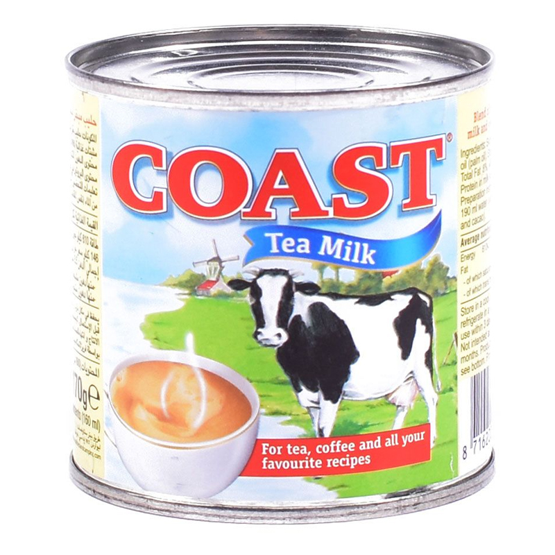 COAST EVAPORATED MILK 170GM