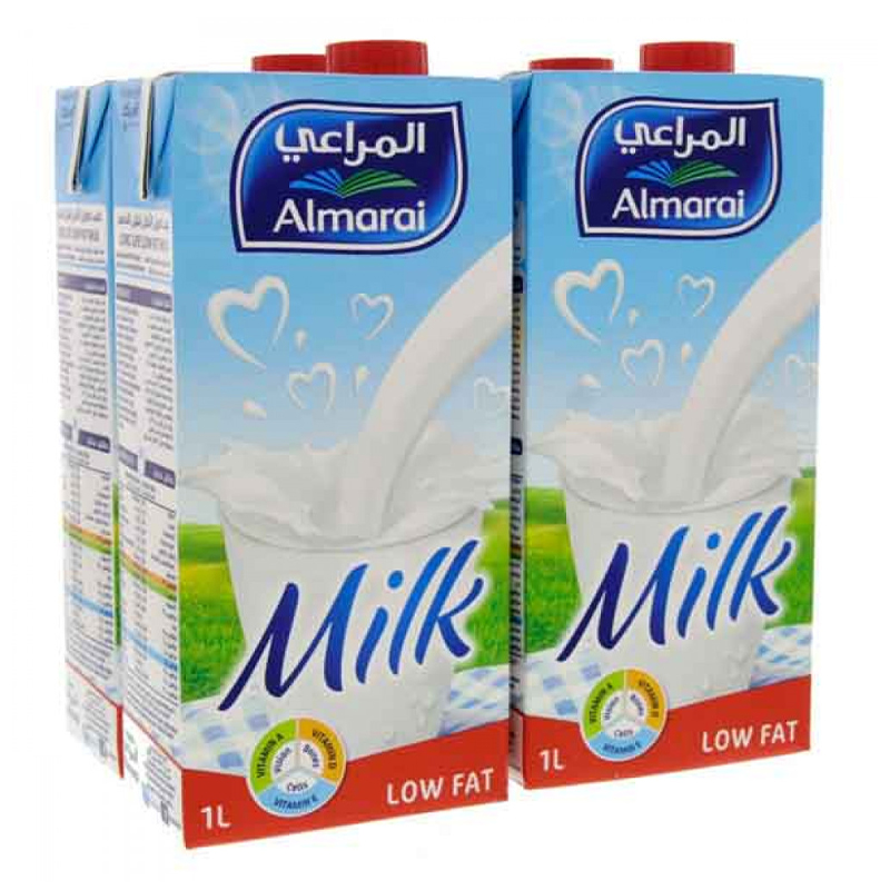 AL MARAI UHT MILK LF 1Lx4 TP