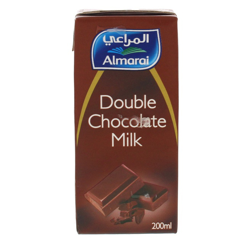 AL MARAI UHT MILK DBL CHOCO 200ML