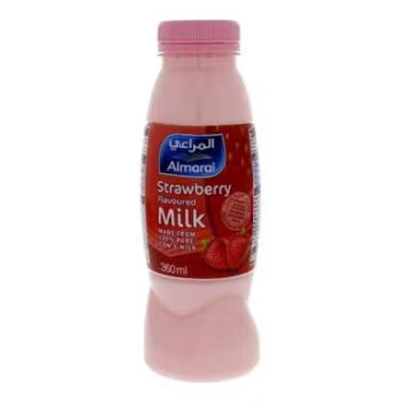 AL MARAI MILK PRM STRBRY 360ML PET