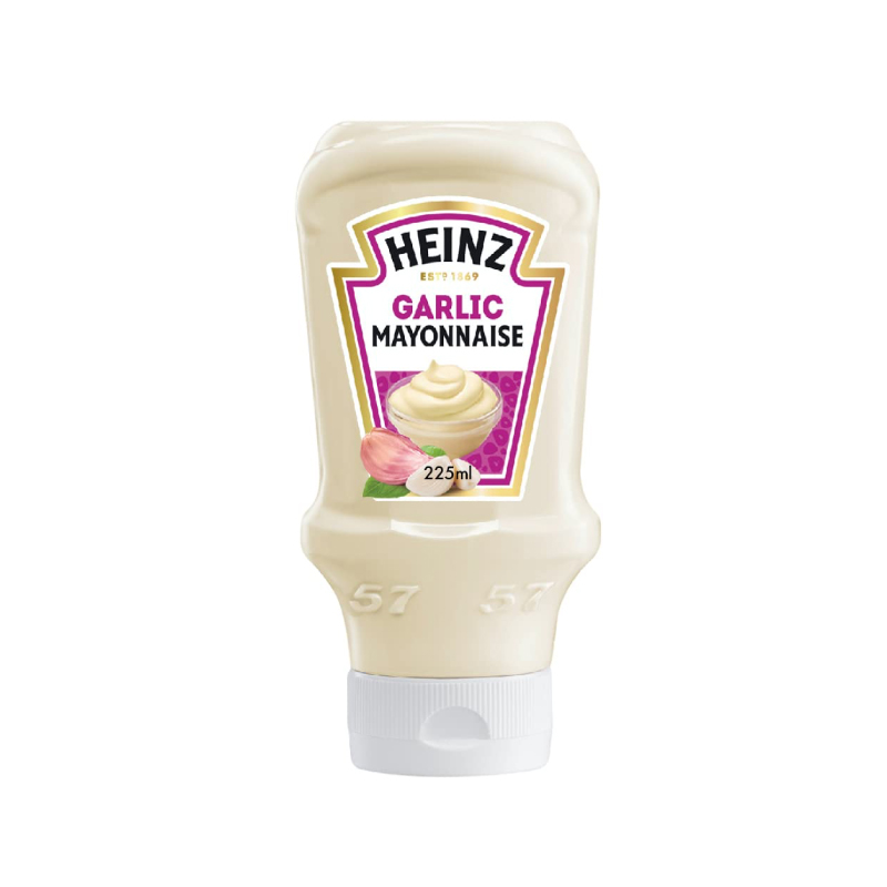 HEINZ MAYONNAISE GARLIC 225ML