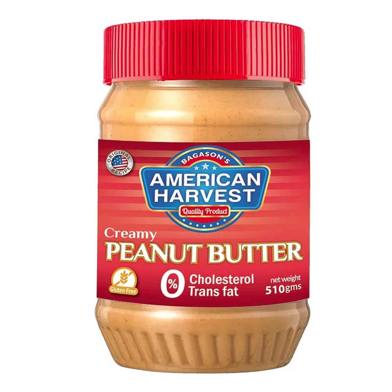 AMERICAN HARVEST PEANUT BUTTER 510GM