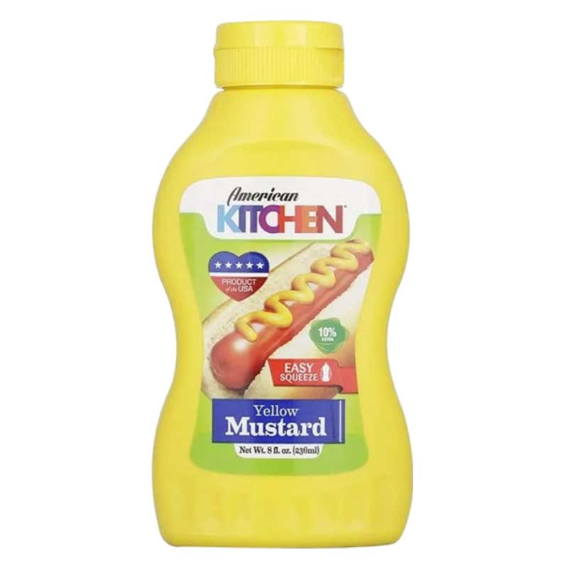 AK YELLOW MUSTARD 8OZ