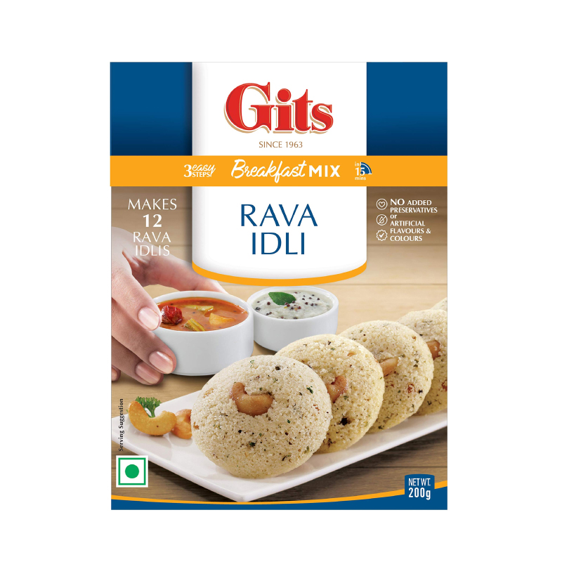 GITS RAVA IDLI MIX 200GM