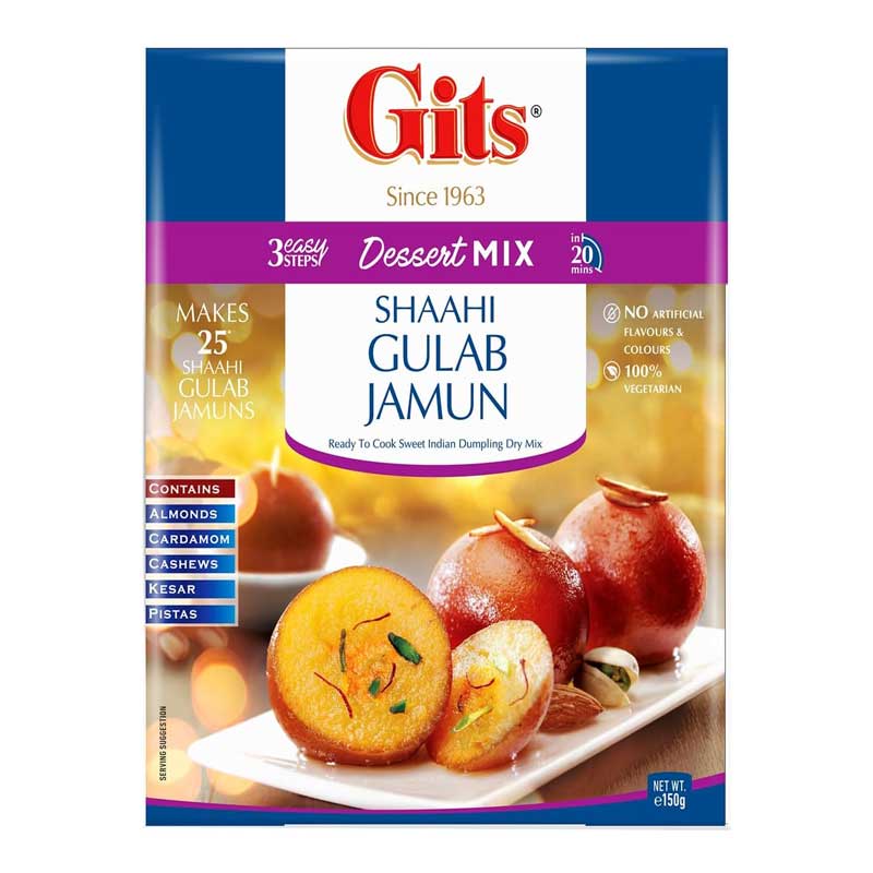 GITS SHAAHI GULAB JAMUN MIX  150GM
