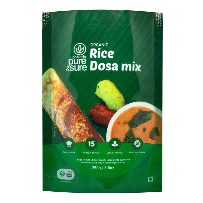 PURE &amp; SURE ORGANIC RICE DOSA MIX 250GM