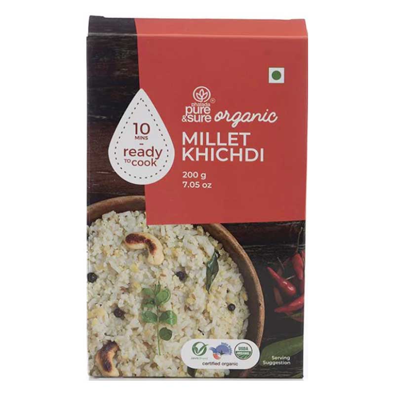 PURE &amp; SURE  ORGANIC MILLET KHICHDI  200GM