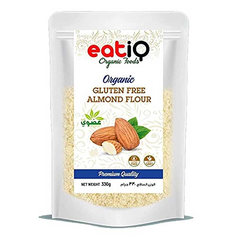 EATIQ ORGANIC GLUTEN FREE ALMOND FLOUR 330GM