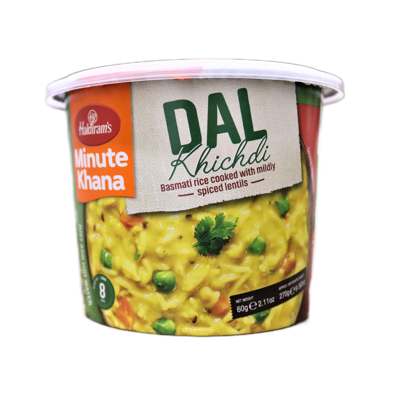HALDIRAMS INSTANT BOWL DAL KHICHDI 60GM