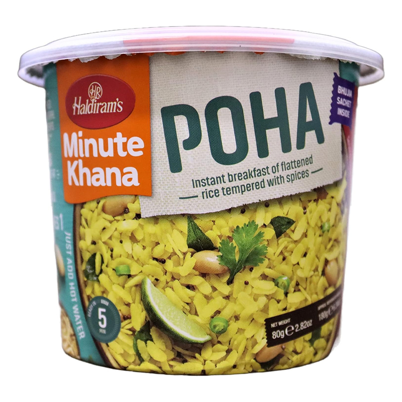 HALDIRAMS INSTANT BOWL POHA 80GM
