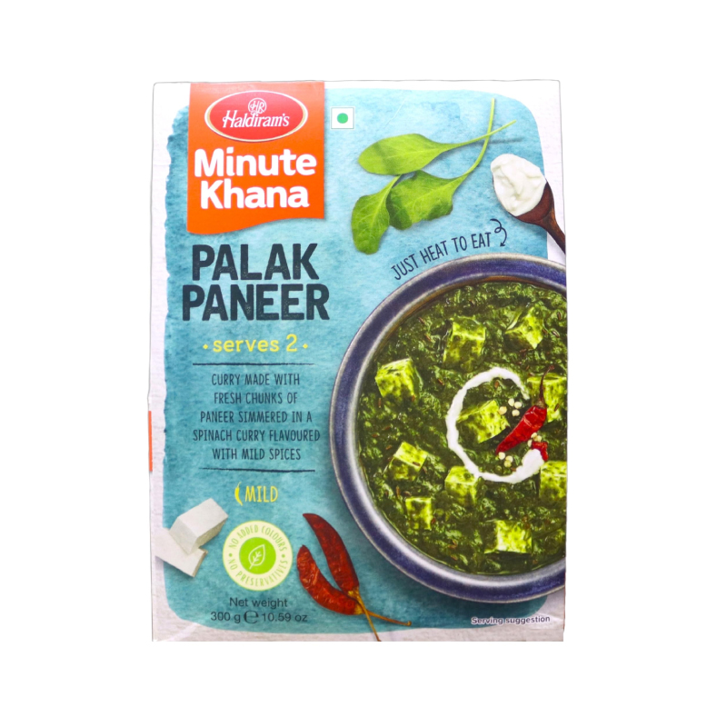 HALDIRAMS CURRY N PALAK PANEER 300GM