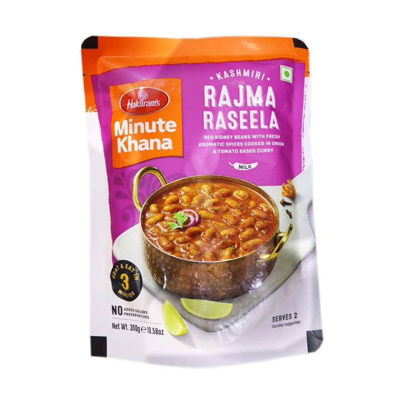 HALDIRAMS  CURRY RAJMA RASEELA 300GM