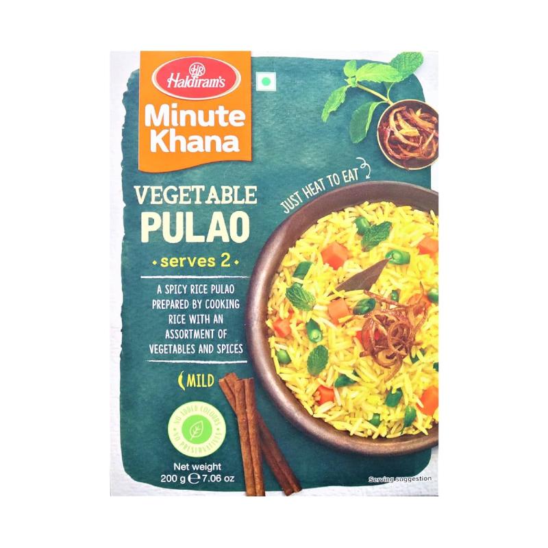 HALDIRAMS  VEGETABLE PULAO 200GM