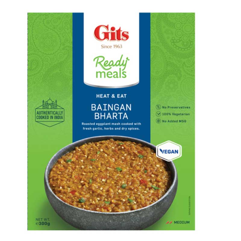 GITS READY MEALS BAINGAN BHARTA 300GM