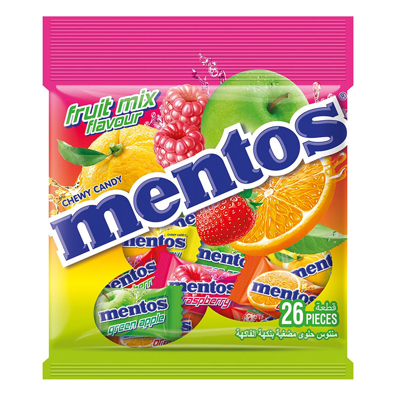 MENTOS MONO MIX FRUIT BAG 70.2GM