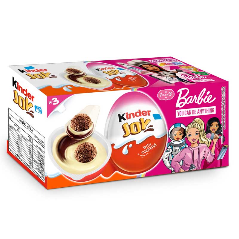 KINDER JOY GIRL T3 VALUE PACK60GM