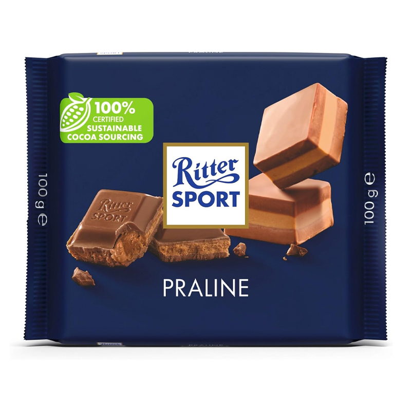 RITTER PRALINE 100G