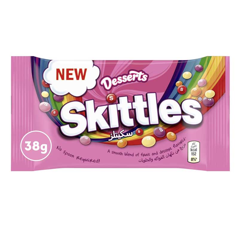SKITTLES DESERTS 38GM