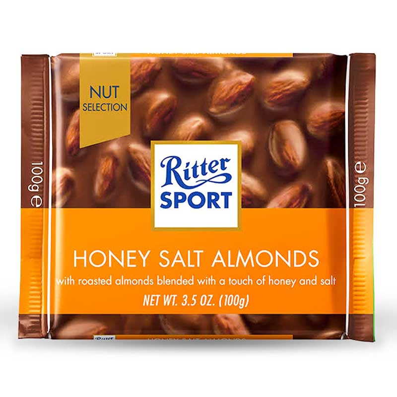RITTER HONEY ALMOND100GM