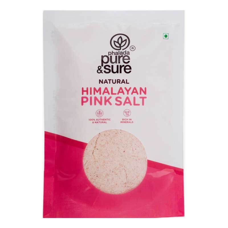 PURE &amp; SURE HIMALAYAN PINK SALT 500GM