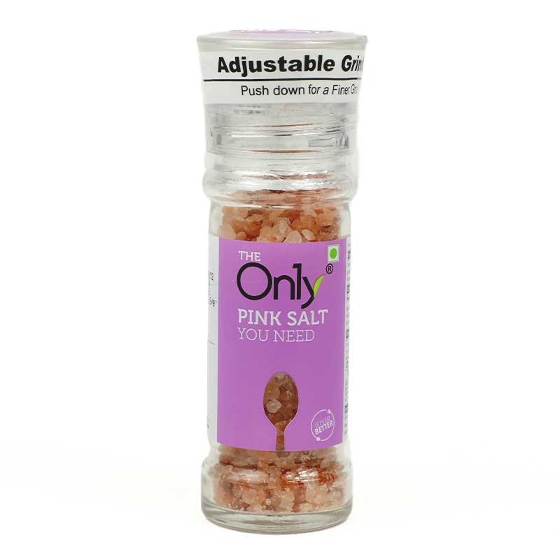 ON1Y PINK SALT GRINDER 100GM