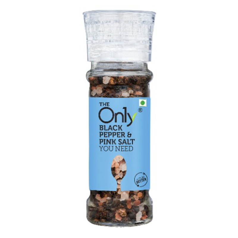 ON1Y BLACK PEPPER &amp; PINK SALT GRINDER 48