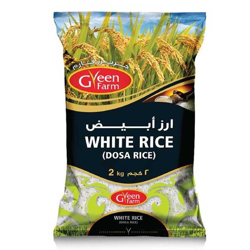 GREEN FARM WHITE RICE  2KG