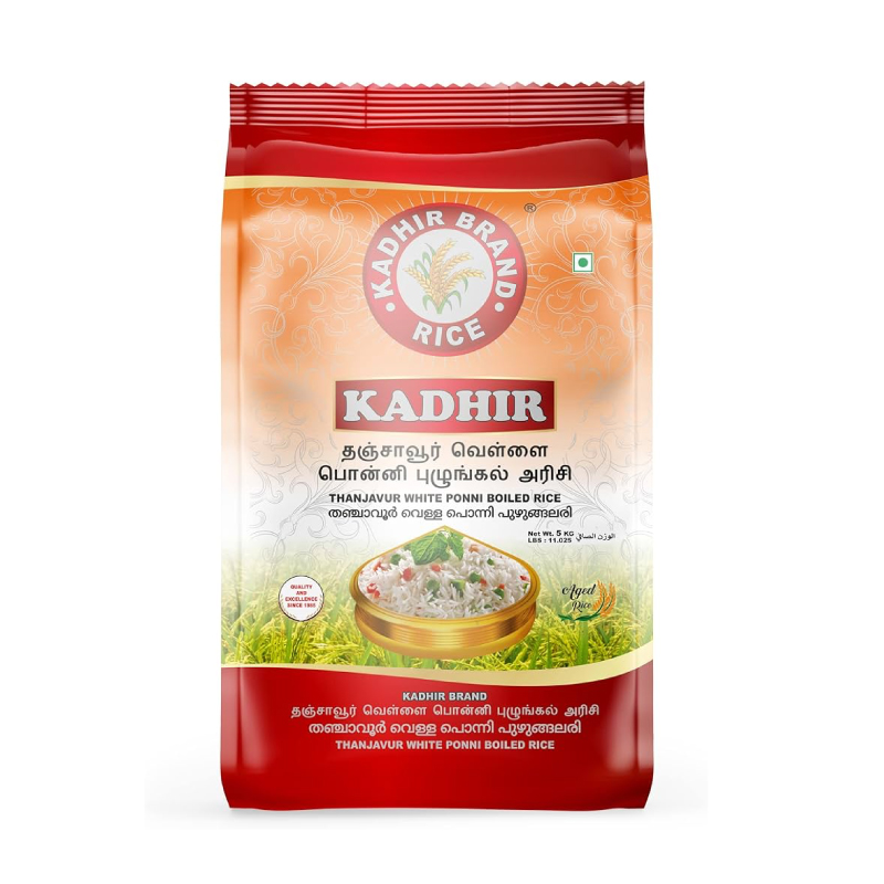 KADHIR TANJAVOOR PONNI RICE 5KG